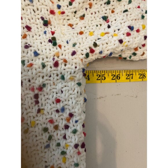 Moon & Madison Multicolor Speckled Knit Cardigan Medium - Picture 6 of 10